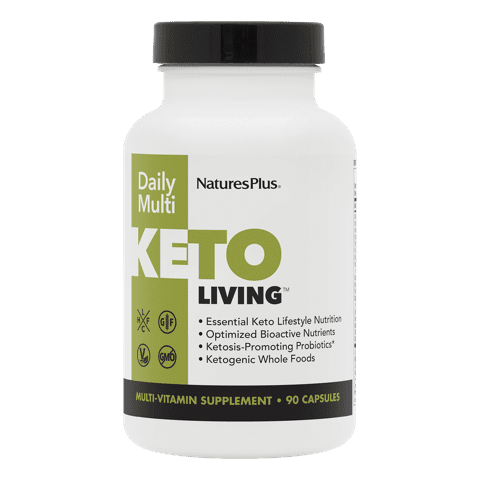 Natures Plus Ketoliving Daily Multi Vegetarian Capsules 90