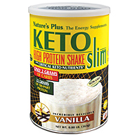 Natures Plus Ketoslim Low Carb Vanilla .80 Lb-OUT OF STOCK