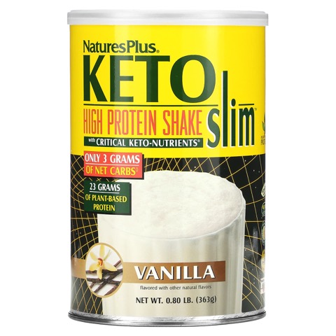 Natures Plus Ketoslim Low Carb Vanilla .80 Lb-OUT OF STOCK