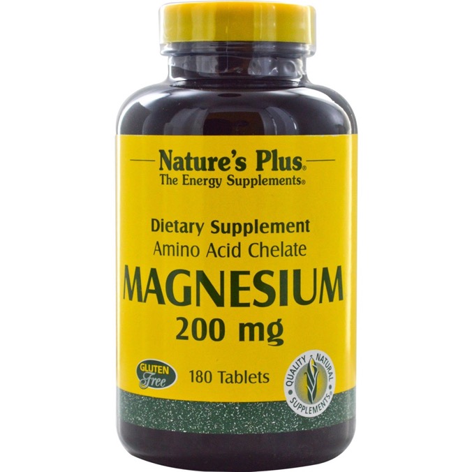 Natures Plus Magnesium 200 Mg Tablet 180