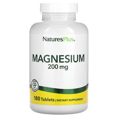 Natures Plus Magnesium 200 Mg Tablet 180