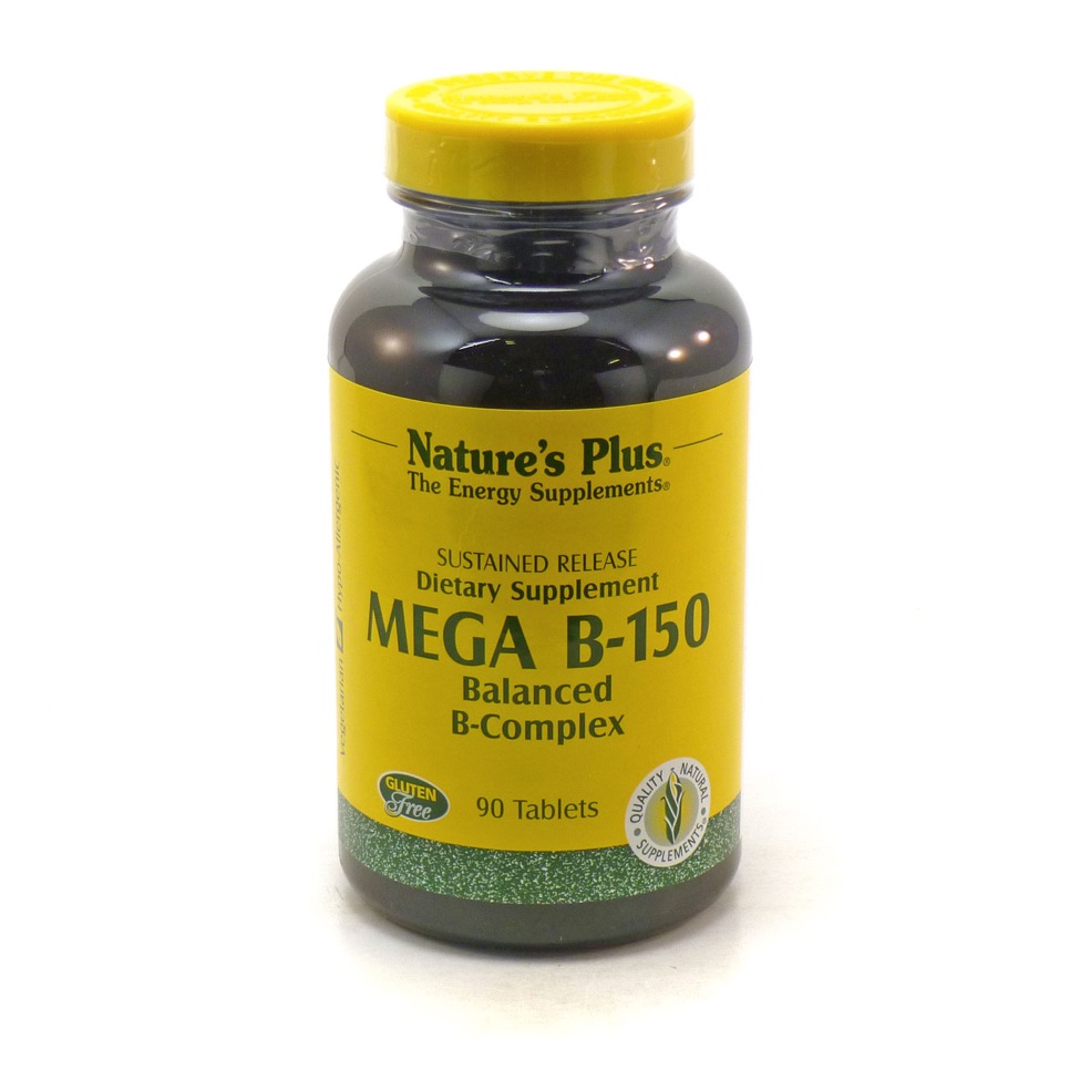 Natures Plus Mega B-150 Complex Slow Release Tablet 90