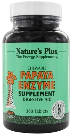 Natures Plus Papaya Chewable 360