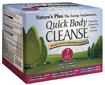 Natures Plus Quick Body Cleanse 7 Day Program  TEMPORARILY UNAVAILABLE