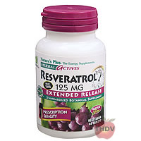 Natures Plus Resveratrol Extended Release 125 Mg Tablet 120