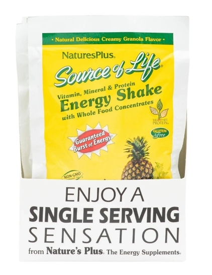 Natures Plus Sol Energy Shake 8 Packets 