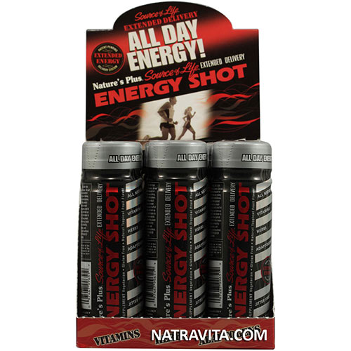 Natures Plus Source Of Life Energy Shot 4 Oz 12     TEMPORARILY UNAVAILABLE