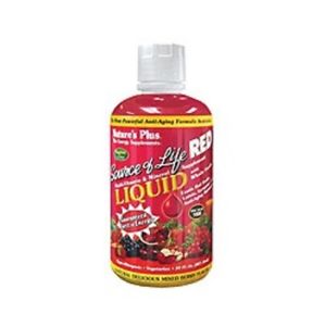 Natures Plus Source Of Life Red Liquid 8 Oz-OUT OF STOCK