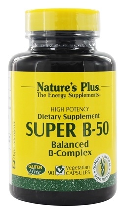 Natures Plus Super B-50 Complex Vegetarian Capsule 90