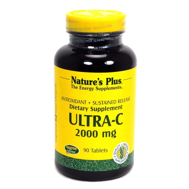 Natures Plus Ultra C 2000 Mg Slow Release Tablet 90