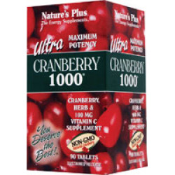 Natures Plus Ultra Cranberry 1000 Mg Slow Release Tablet 90
