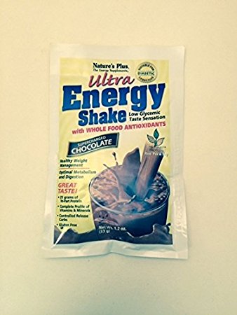 Natures Plus Ultra Energy Shake Chocolate 8 Pk-UNAVAILABLE