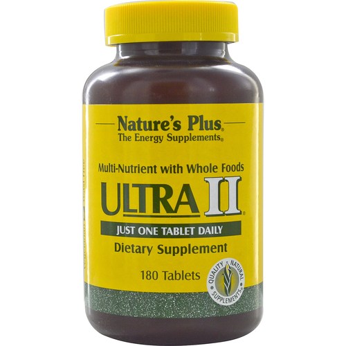 Natures Plus Ultra Ii Multi Tablet 180