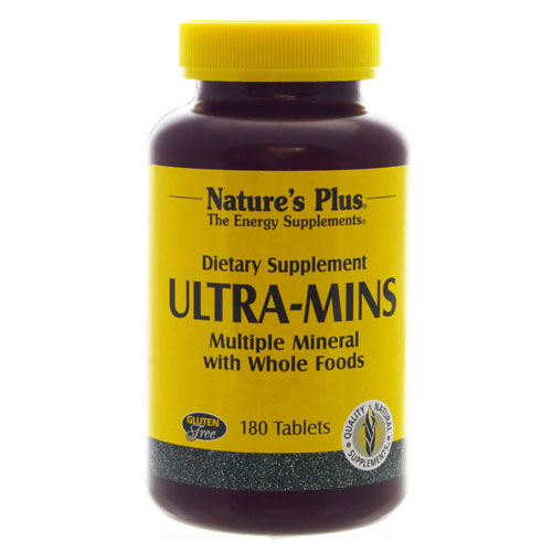 Natures Plus Ultra-Mins Mineral Complex Tablet 180     TEMPORARY UNAVAILABLE