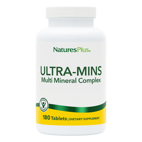 Natures Plus Ultra-Mins Mineral Complex Tablet 180     TEMPORARY UNAVAILABLE
