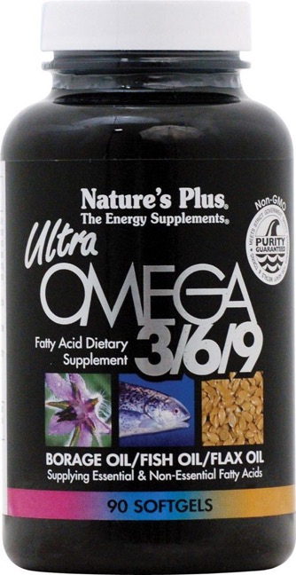 Natures Plus Ultra Omega 3/6/9 1,200 Mg S/G 90