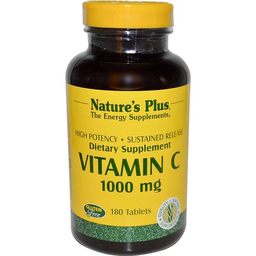 Natures Plus Vitamin C 1,000 Mg Slow Release Tablet 180