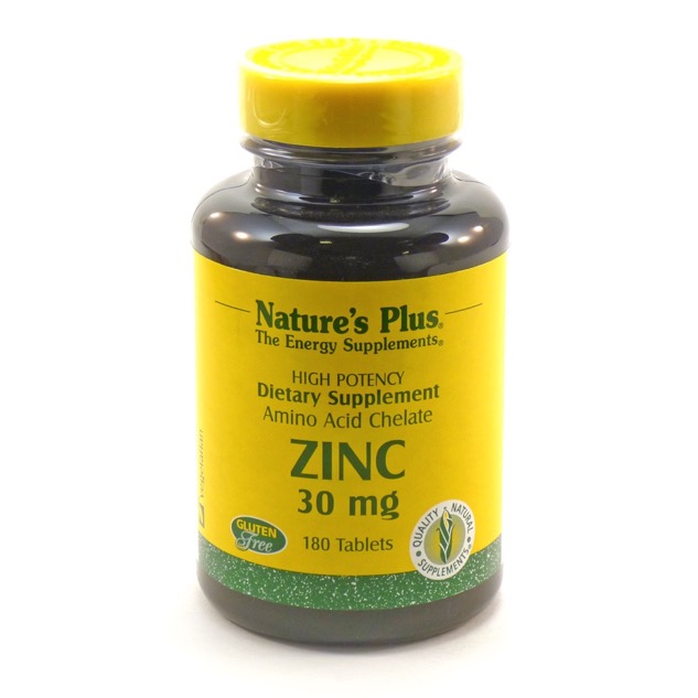 Natures Plus Zinc 30 Mg Tablet 180-temp unavailable