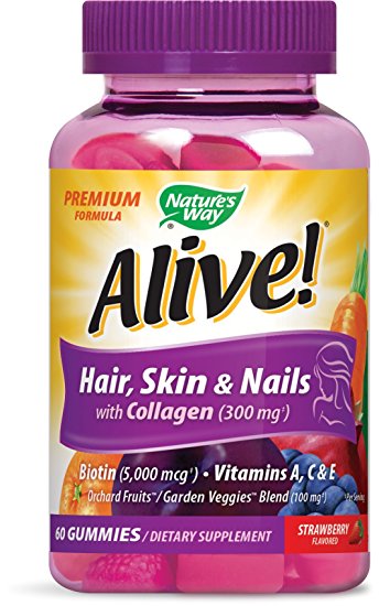 Nature's Way Alive! - Hair, Skin & Nail Gummy  60 Gummies