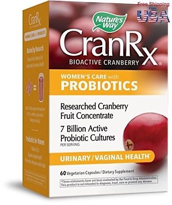 Nature's Way CranRx¨ Women's Care with Probiotics  60 Vegetarian Capsules