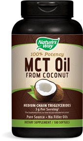 Nature's Way MCT Oil from coconut 180 Softgels