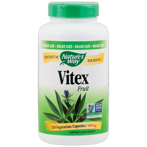 Nature's Way Vitex Fruit 320 Vegetarian Capsules