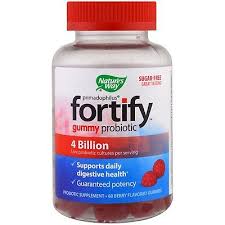 Nature's Way Primadophilus Fortify Gummy Probiotic 6 Billion 60 Gummies