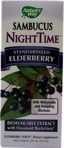 Nature's Way Sambucus Night Time 4OZ