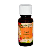 Natures Alchemy Essential Oil Basil .5 OZ
