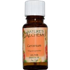 Natures Alchemy Essential Oil Geranium .5 OZ