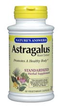 Natures Answer Astragalus Root Standardized 60 vegicaps