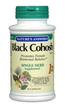 Natures Answer Black Cohosh Root 90 caps