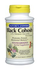 Natures Answer Black Cohosh Root Standardized 60 vegicaps