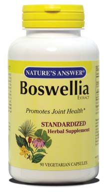 Natures Answer Boswellia Extract caps Standardized 90 Vegi Cap
