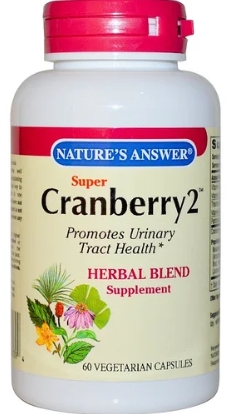 Natures Answer Cranberry, Super 60 vegicaps