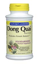 Natures Answer Dong Quai Root Standardized 60 vegicaps