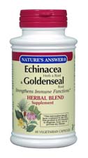 Natures Answer Echinacea-Goldenseal 90 vegicaps