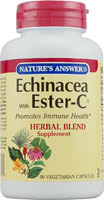 Natures Answer Echinacea w/Ester-C 90 vegicaps