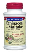 Natures Answer Echinacea w/Maitake Bio-Beta-Glucan 60 vegicaps
