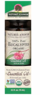 Natures Answer Essential Oil Eucalyptus .5 Fl Oz.