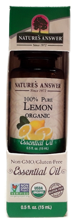 Natures Answer Essential Oil Lemon .5 Fl Oz.