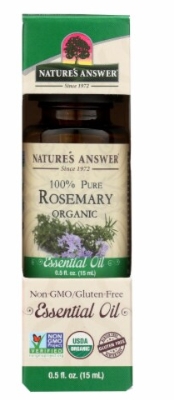 Natures Answer Essential Oil Organic Rosemary 0.5 Oz