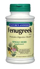 Natures Answer Fenugreek Seed 90 caps