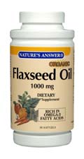 Natures Answer Flax Seed Oil 1000mg 90 softgels      TEMPORARILY UNAVAILABLE
