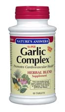 Natures Answer Garlic Super Complex 90 tabs
