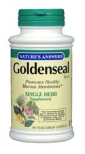 Natures Answer Goldenseal Root 50 vegicaps