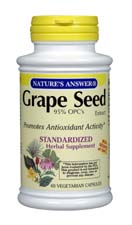 Natures Answer Grape Seed Standardized 60 vegicaps
