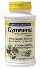 Natures Answer Gymnema Standardized Leaf Extract 60 vegicaps
