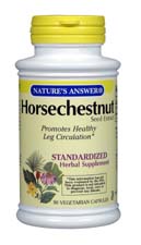 Natures Answer Horsechestnut Seed Standardized 90 vegicaps