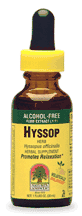 Natures Answer Hyssop Alcohol Free Extract 1 oz